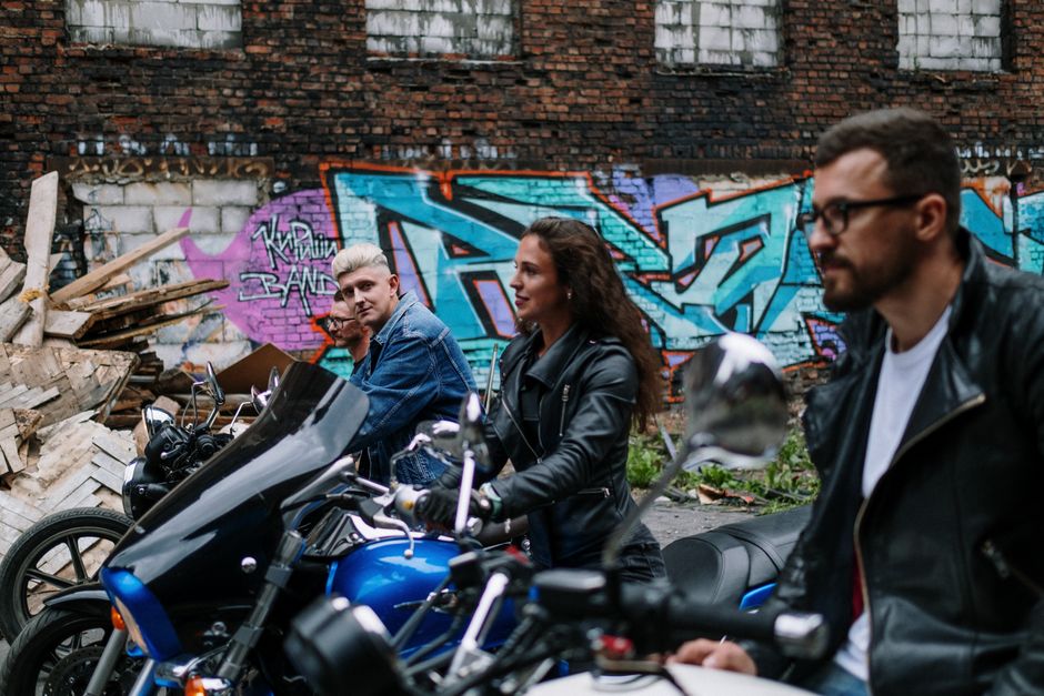 Zakladatelé restaurace Motogrill s motorkami